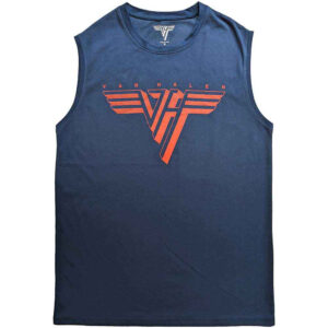 Van Halen Classic Red Logo (Denim Blue) T-Shirt