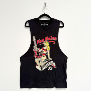 Van Halen Running With The Devil Black Vest