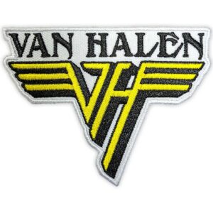 Van Halen Text & Yellow Logo Patch