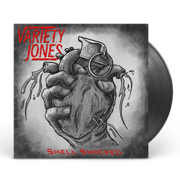 VARIETY JONES – SHELL SHOCKED Vinyl LP