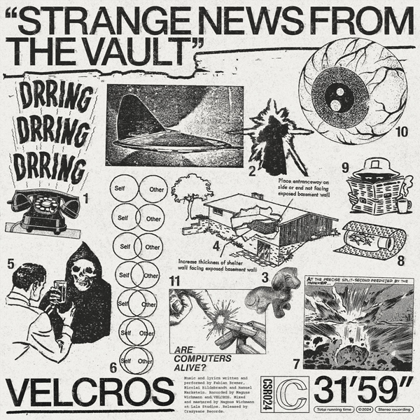 VELCROS – STRANGE NEWS FROM THE VAULT CD