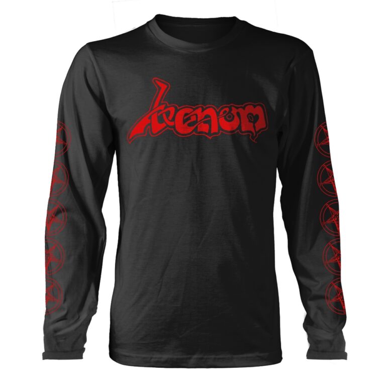 Venom – Logo (red) Long Sleeved T-Shirt