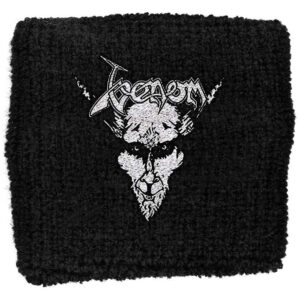 Venom Embroidered Wristband: Black Metal Embroidered Wristband