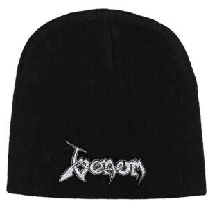 Venom Unisex Logo Black Beanie Hat