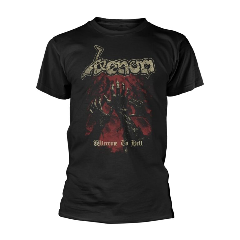 Venom – Welcome To Hell Serpent Front / Back Print T-Shirt