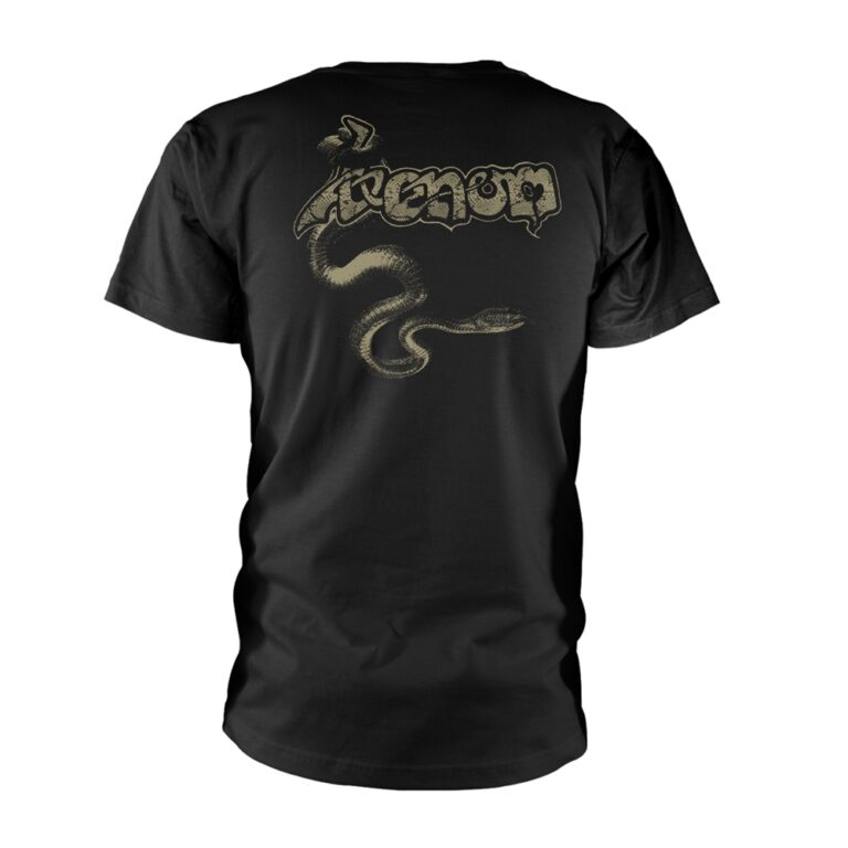 Venom – Welcome To Hell Serpent Front / Back Print T-Shirt