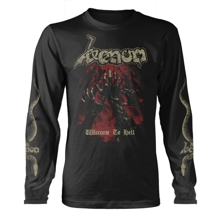 Venom – Welcome To Hell Serpent Long Sleeved T-Shirt