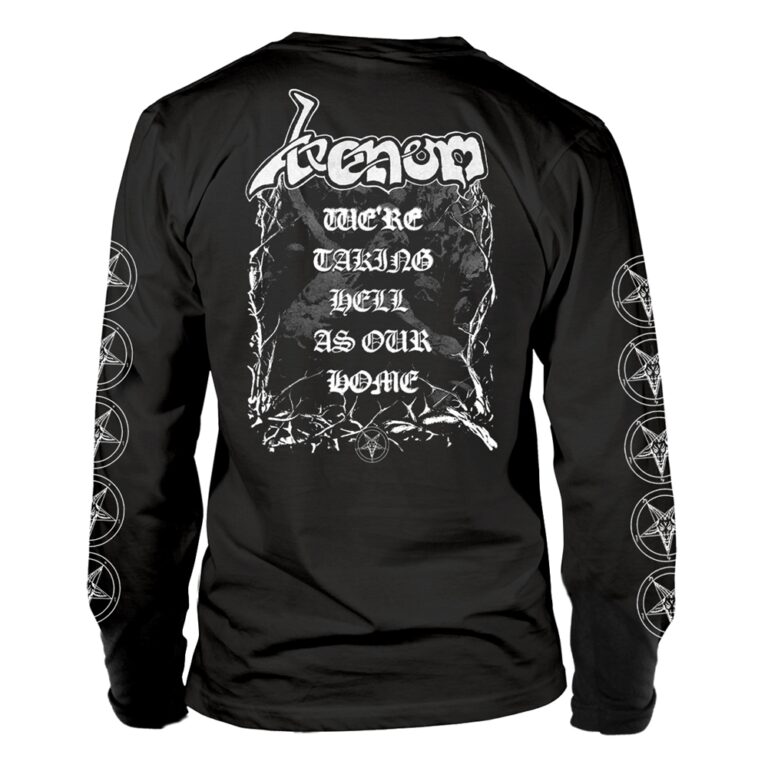 Venom – Welcome To Hell (white) Long Sleeved T-Shirt