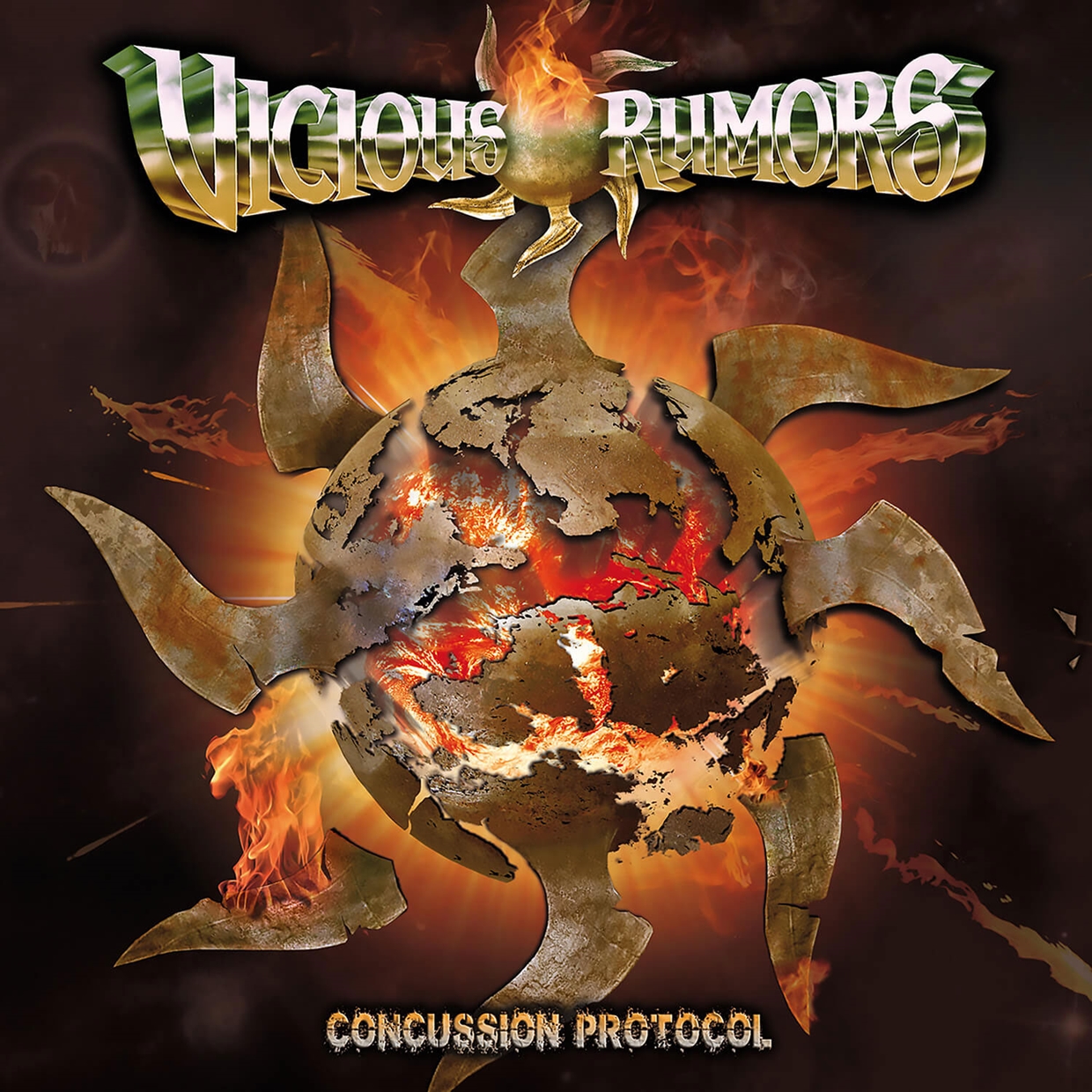 Vicious Rumors – CONCUSSION PROTOCOL Compact Disc Digi