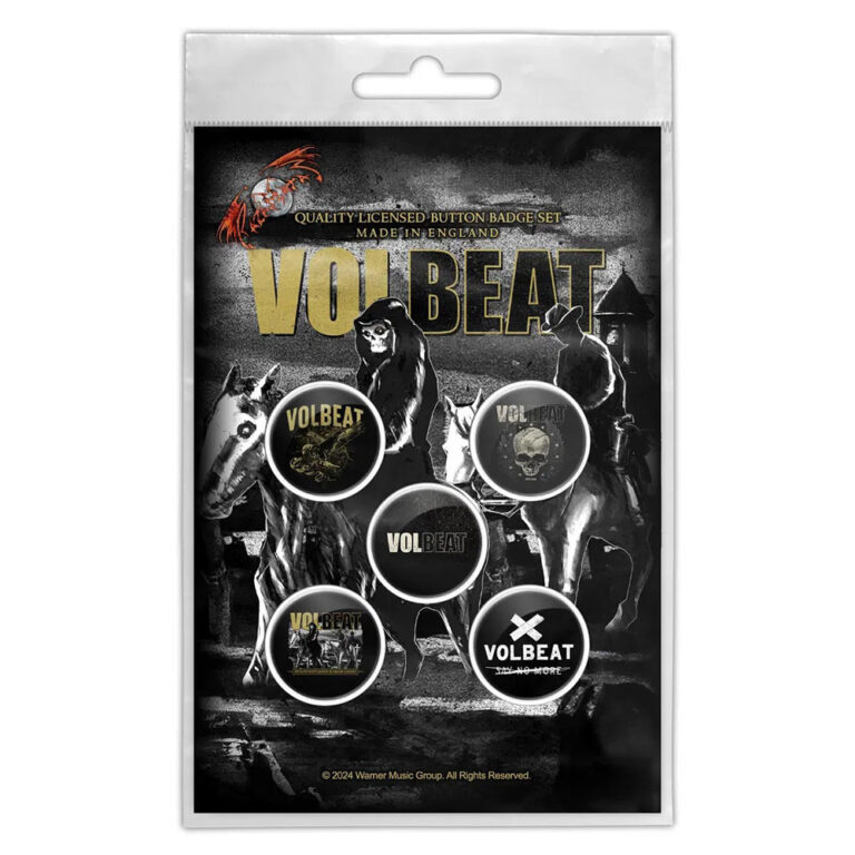 Volbeat Outlaw Gentlemen Badge Pack