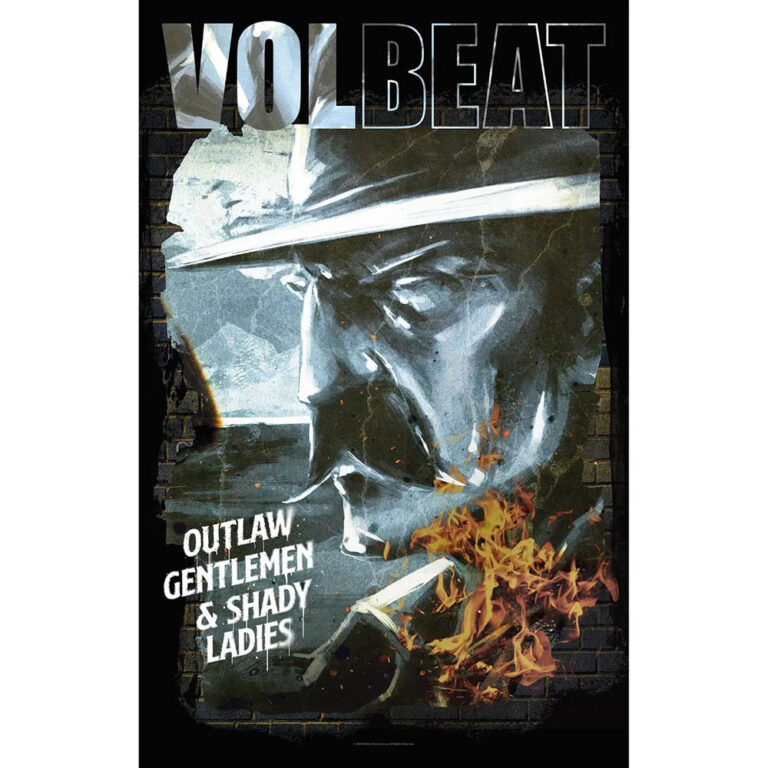 Volbeat Outlaw Gentlemen Textile Poster