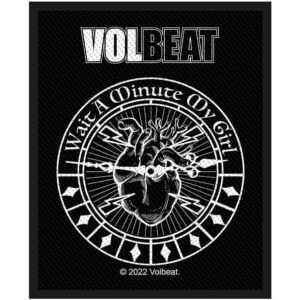 Volbeat Wait A Minute My Girl Standard Woven Patch