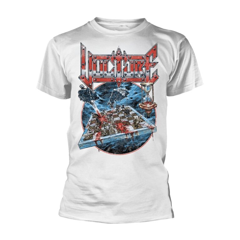 VULTURE – Heavier Than Time Front / Back Print T-Shirt