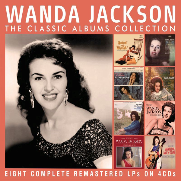 Wanda Jackson – THE CLASSIC ALBUMS COLLECTION (4CD) Compact Disc – 4 CD Box Set