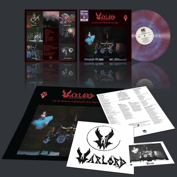 Warlord – AND THE CANNONS OF DESTRUCTION HAVE BEGUN …(GALAXY EFFECT VINYL) Vinyl LP