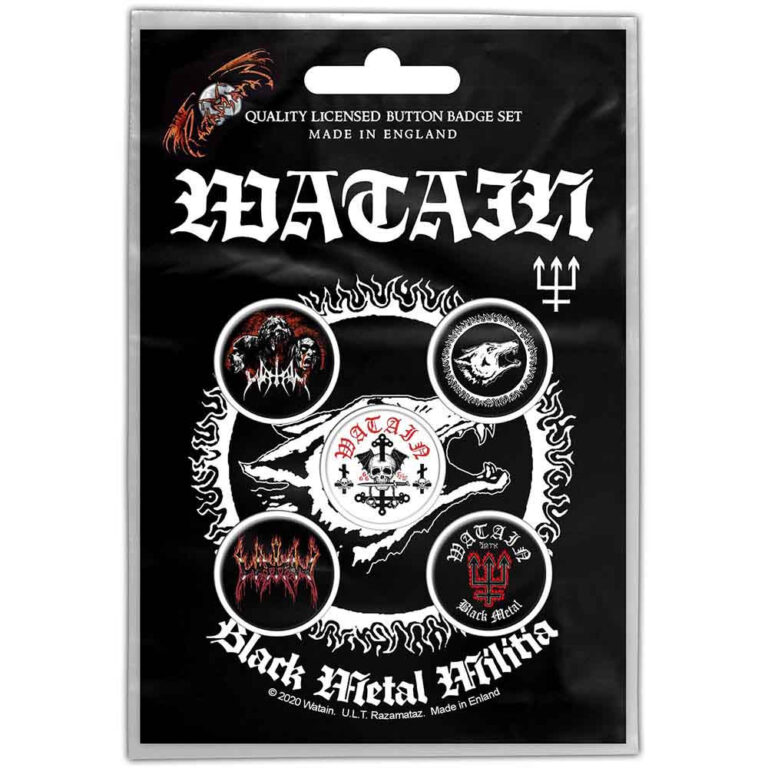 Watain Black Metal Militia Badge Pack