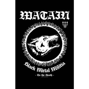 Watain Black Metal Militia Textile Poster