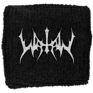 Watain Embroidered Wristband: Logo Embroidered Wristband