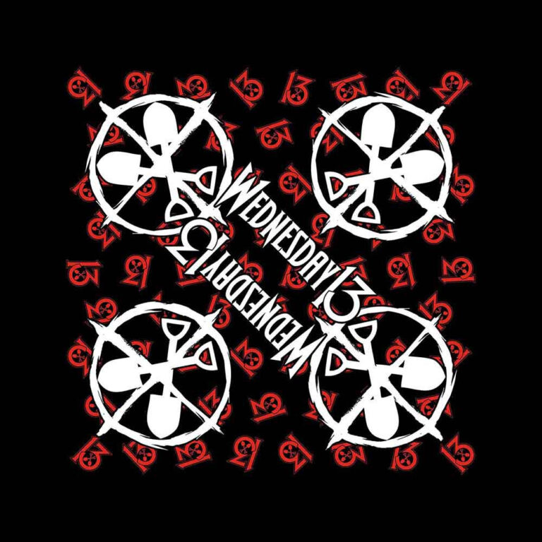 Wednesday 13 Logo Shovels Bandana