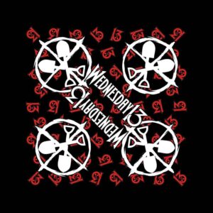 Wednesday 13 Unisex Logo Shovels Black Bandana