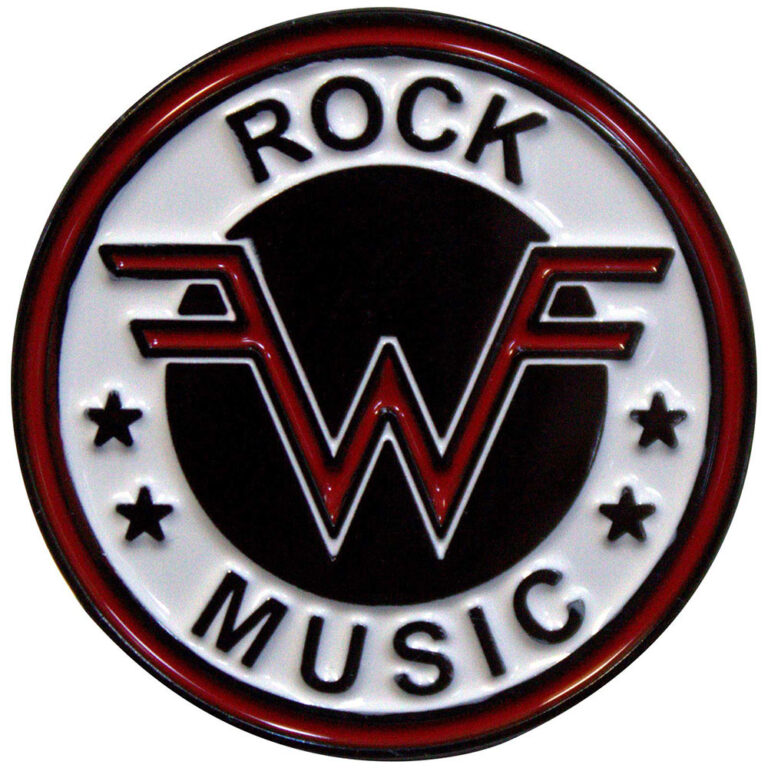 Weezer Rock Music Emblem Pin Badge