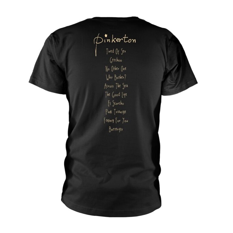 Weezer – Pinkerton Front / Back Print T-Shirt