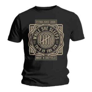 While She Sleeps This is Six Black T-Shirt
