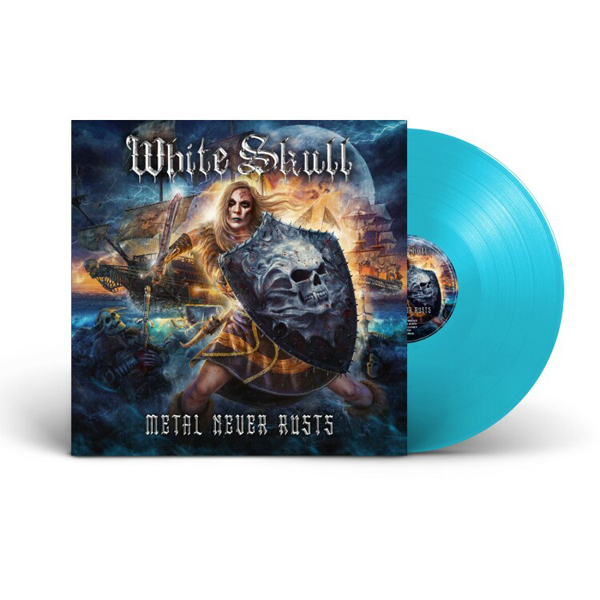 White Skull – METAL NEVER RUSTS (CURACAO VINYL) Vinyl LP