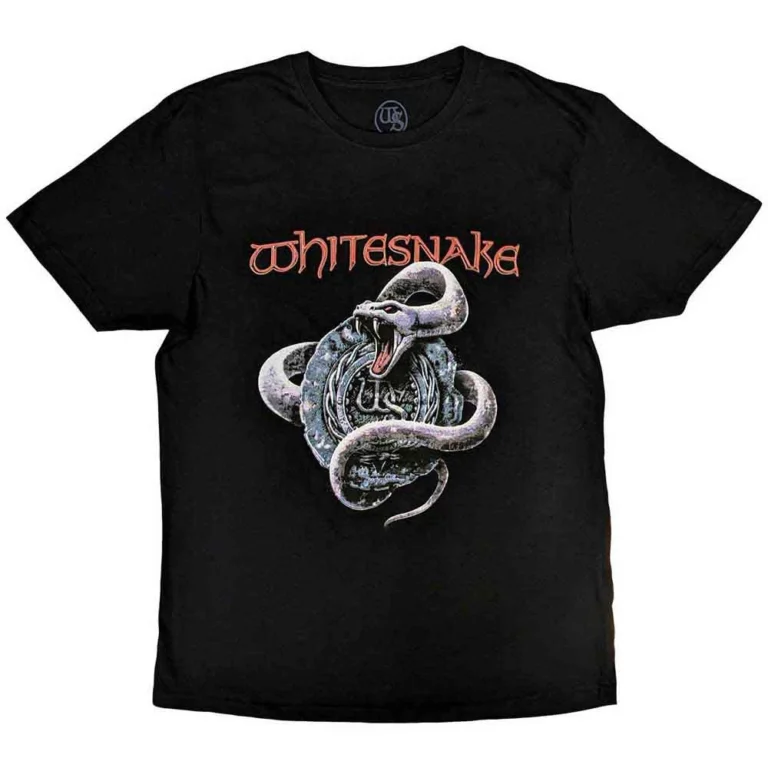 Whitesnake Silver Snake T-Shirt