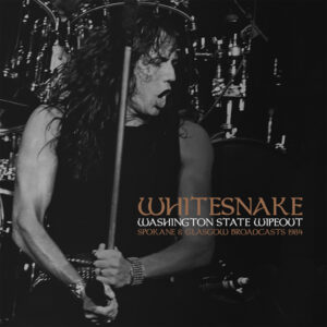 Whitesnake - WASHINGTON STATE WIPEOUT (CLEAR VINYL 2LP) Vinyl Double Album