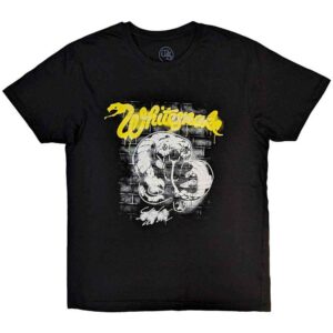 Whitesnake Graffiti Black T-Shirt