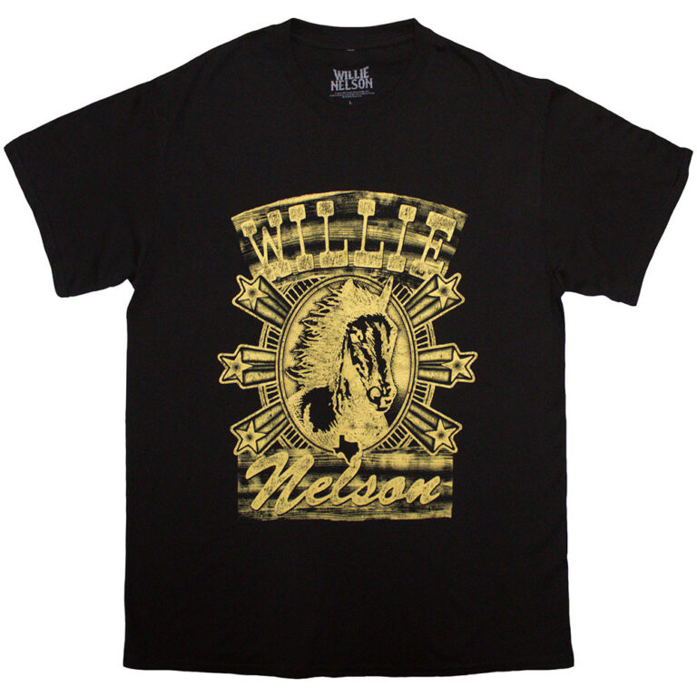 Willie Nelson Horse T-Shirt