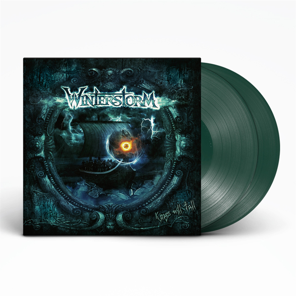 Winterstorm – KINGS WILL FALL (DARK GREEN VINYL 2LP) Vinyl Double Album