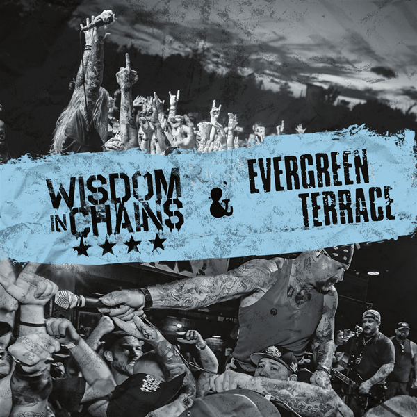 WISDOM IN CHAINS / EVERGREEN TERRACE – SPLIT CD