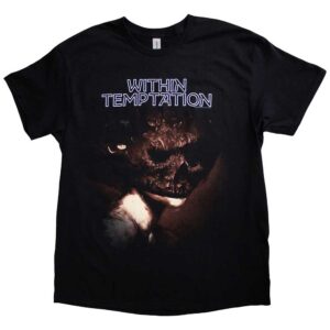 Within Temptation Bleed Out Single Black Back Print T-Shirt