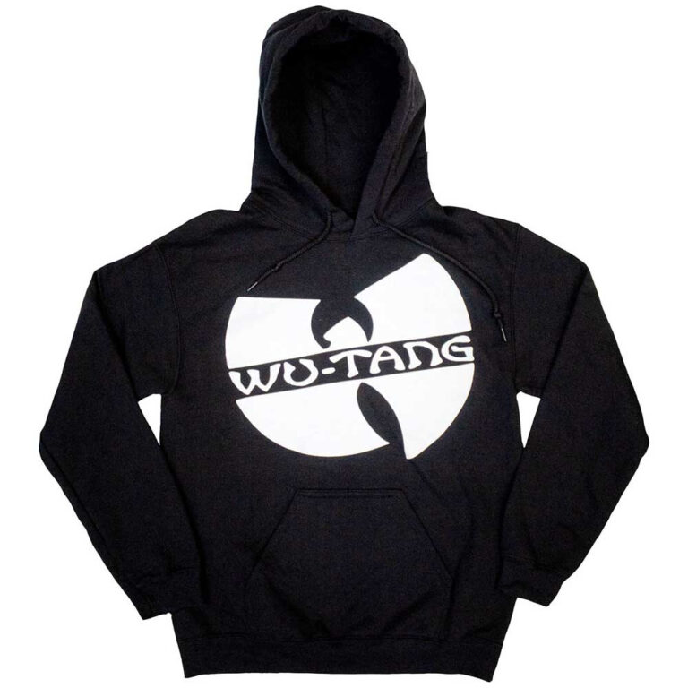 Wu-Tang Clan Slanted Logo Mono Pullover Hoodie