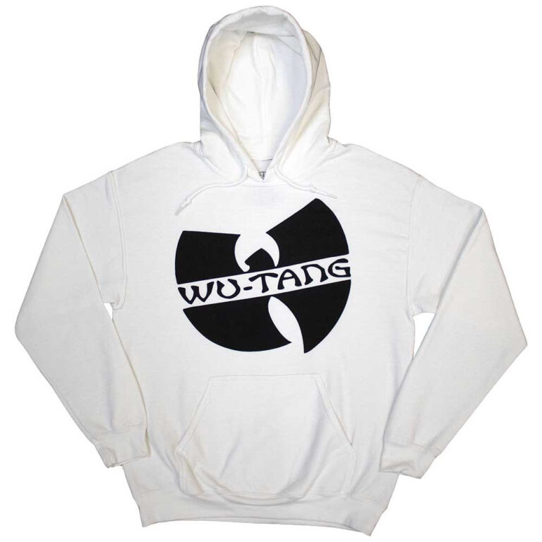 Wu-Tang Clan Slanted Logo Mono Pullover Hoodie