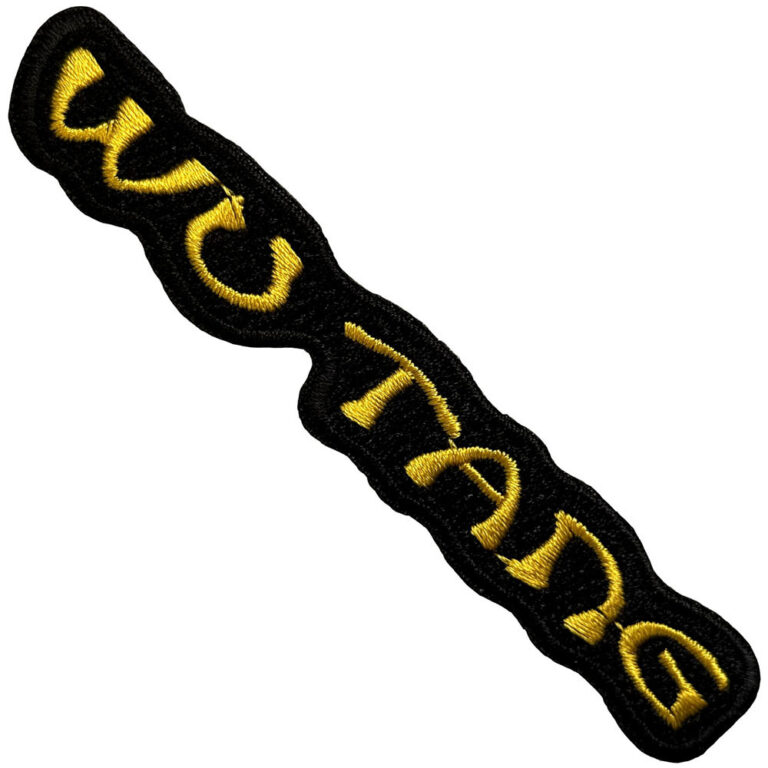 Wu-Tang Clan Text Logo Woven Patch