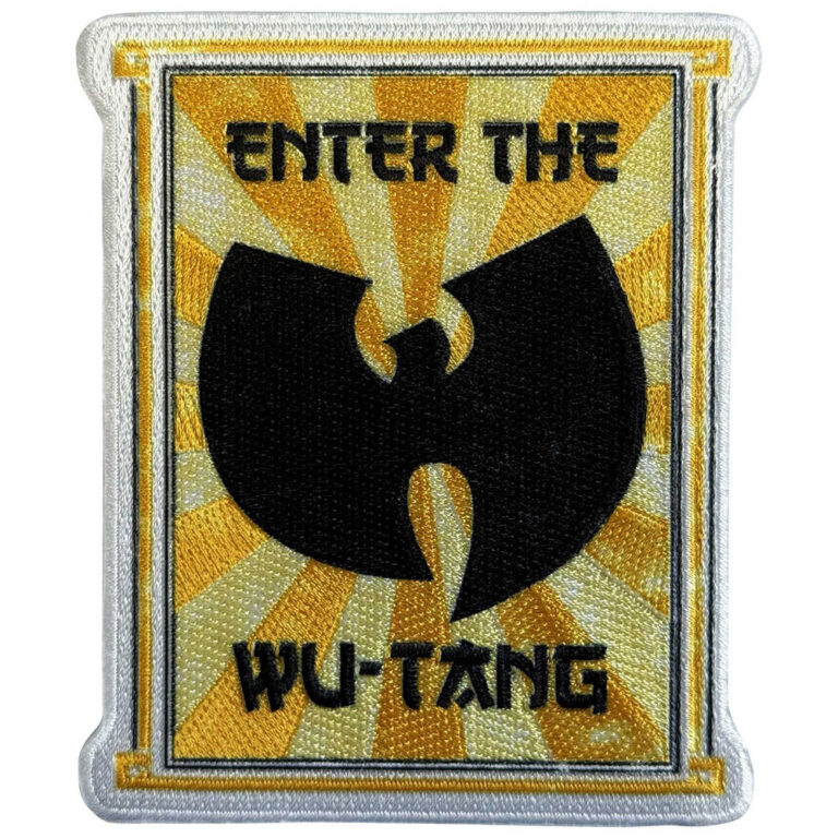 Wu-Tang Clan Enter The Wu-Tang Woven Patch