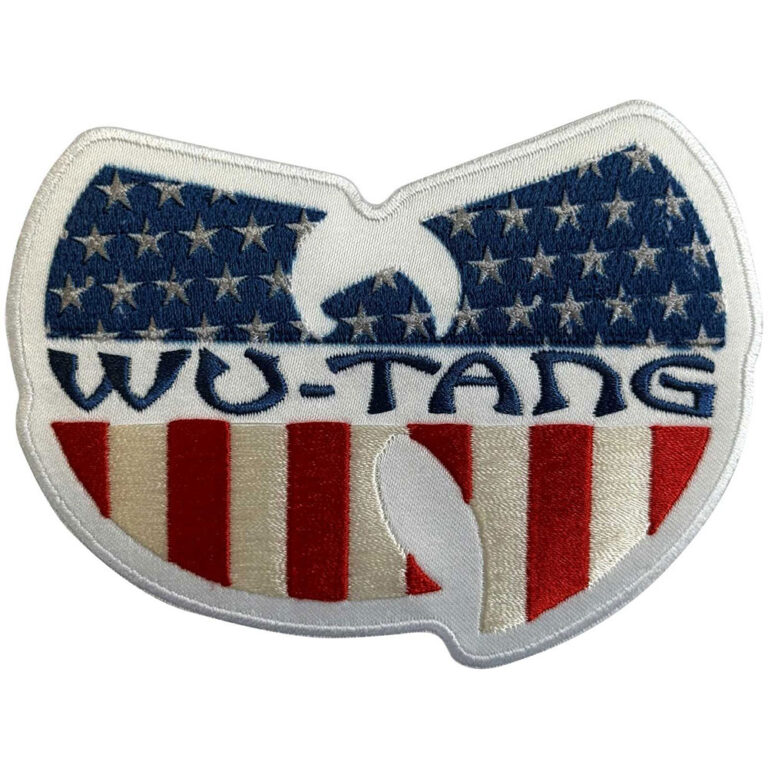 Wu-Tang Clan Star-Spangled Logo Woven Patch