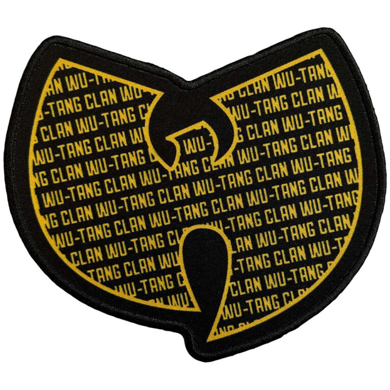 Wu-Tang Clan Logos In Logo Woven Patch