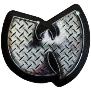 Wu-Tang Clan Steel Logo Woven Patch
