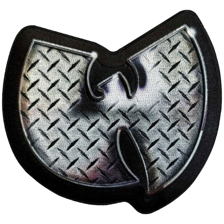 Wu-Tang Clan Steel Logo Woven Patch