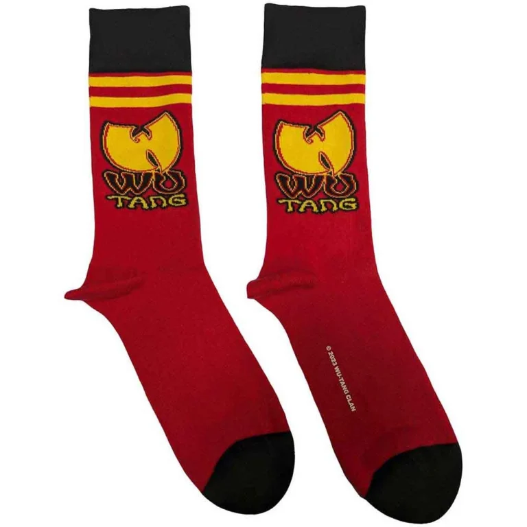 Wu-Tang Clan Wu-Tang Stripes (Red) (UK Size 7 – 11) Socks