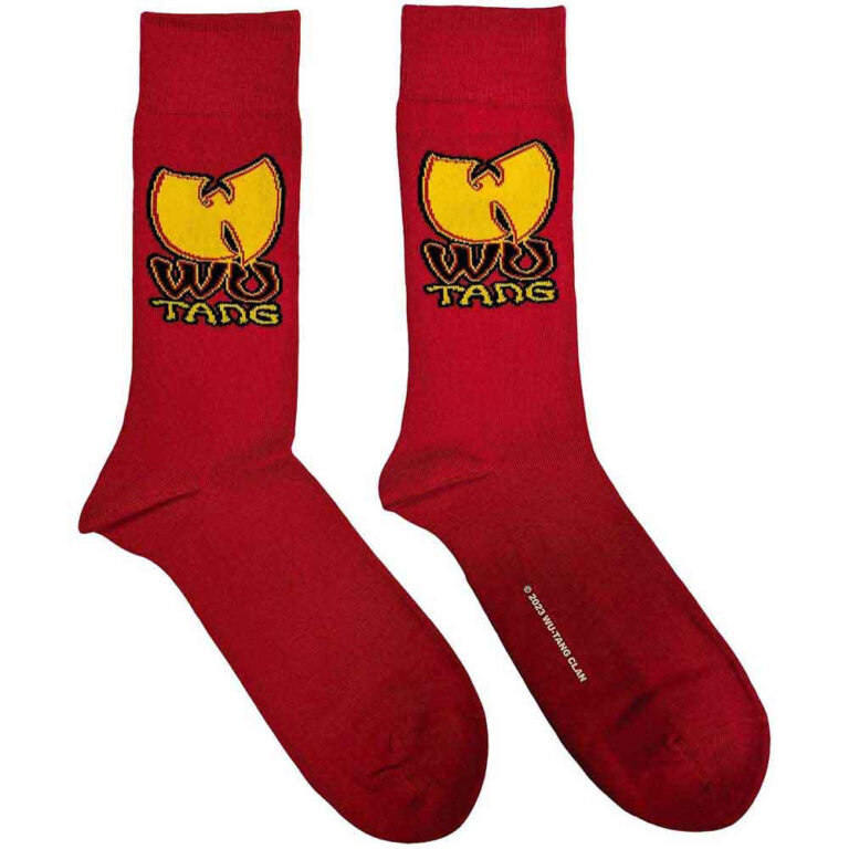 Wu-Tang Clan Wu-Tang (Red) (UK Size 7 – 11) Socks