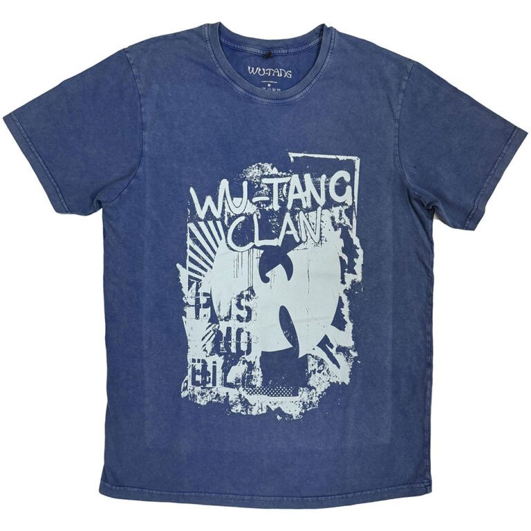 Wu-Tang Clan Graffiti (Denim Blue) T-Shirt