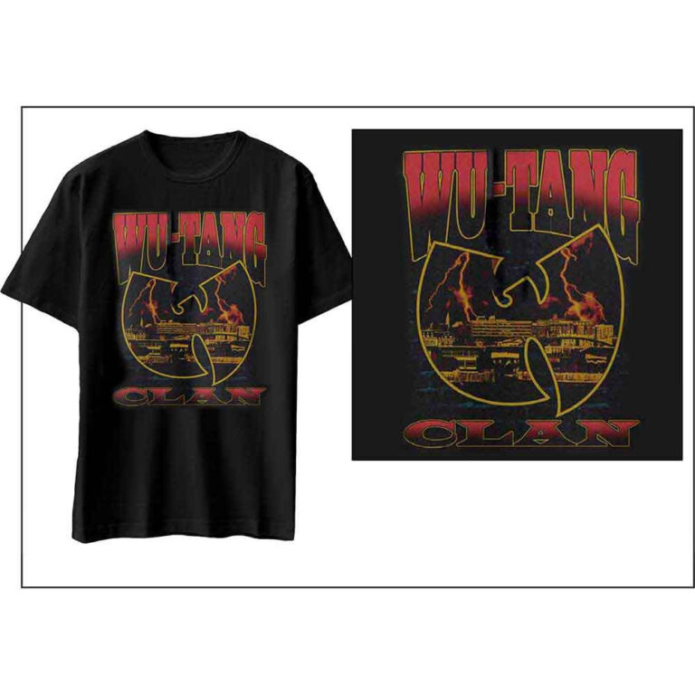 Wu-Tang Clan Lightning Infill W T-Shirt