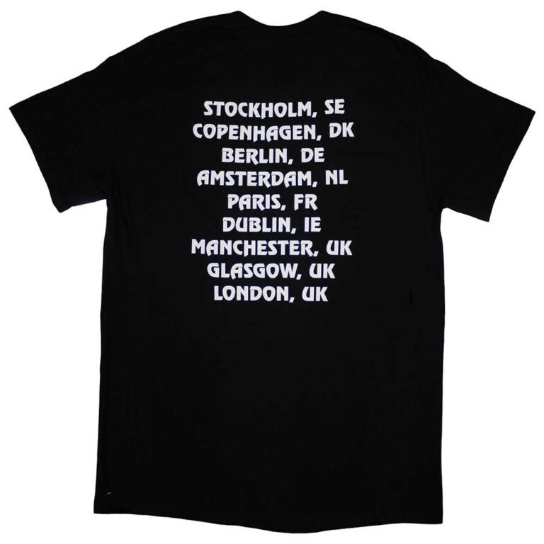 Wu-Tang Clan Tour ’23 Dragon Back Print T-Shirt