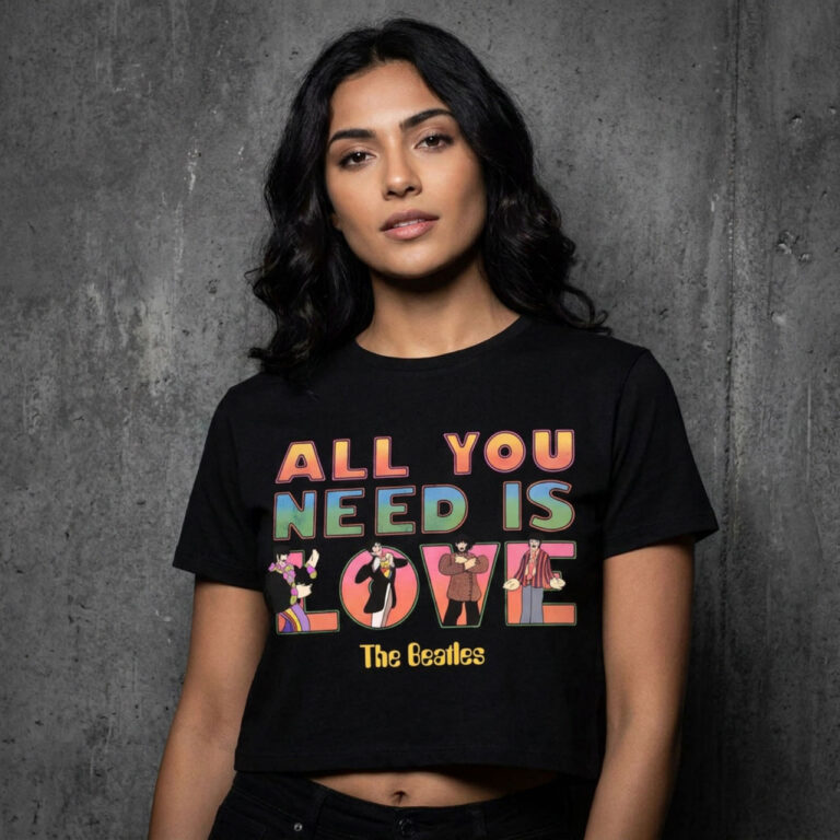 Wu-Tang Clan Sesame Street Ladies Crop Top