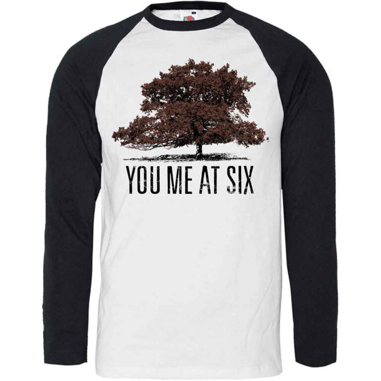 You Me At Six Tree Raglan T-Shirt